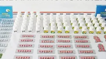 Fabrika baskınında on binlerce cinsel hap ele geçirildi