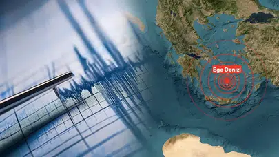 Ege Denizi’nde 3,5 büyüklüğünde deprem: Kandilli saatini ve derinliğini açıkladı