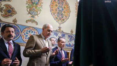 TBMM Başkanı Kurtulmuş, Hacı Bektaş-ı Veli türbesini ziyaret etti