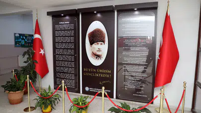 Muğla'da 54 okulda Atatürk büstü ve bakım çalışmalarıyla eğitim koşulları iyileştirildi