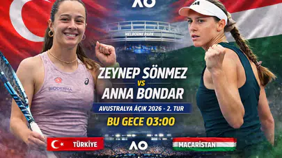 Zeynep Sönmez Anna Bondar tenis maçı hangi kanalda?
