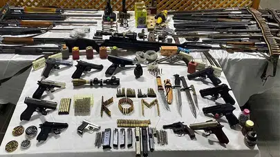 Silah ve Mühimmat Kaçakçılığına 14 ilde operasyon: 202 şüpheli yakalandı