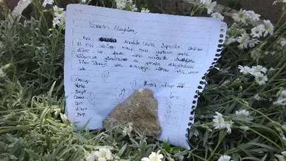 Gizemli kızın görüldüğü mezarlığa akın edenler, polise zor anlar yaşattı