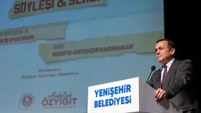 Mersin'de Kuvayı Milliye ve Kurtuluş Savaşının Kahramanları Anlatıldı