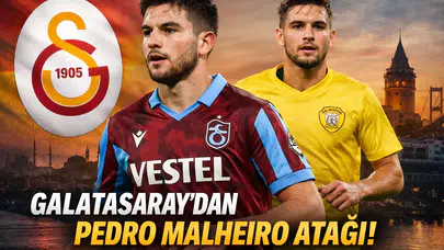 Galatasaray, Eski Trabzonsporlu Pedro Malheiro İçin Resmen Girişimde Bulundu