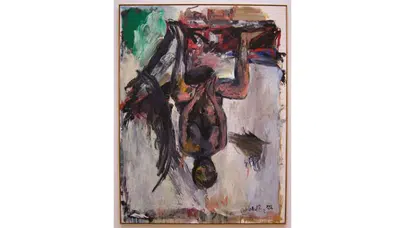 Georg Baselitz, 'Harcanmış Büyük Gece' tablosuyla ne anlatmak istedi? Eser İsviçre'de…