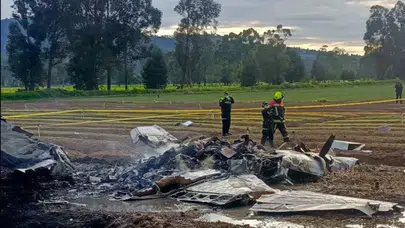 Kolombiya'da uçak kazası: Ünlü şarkıcı Yeison Jiménez hayatını kaybetti