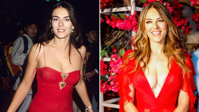 52 yaşındaki Elizabeth Hurley, 25'lik vücuduyla dikkat çekiyor