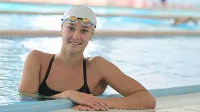 Milli yüzücümüz Victoria Zeynep Güneş sonuncu oldu