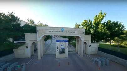 Üniversiteye yol yapılırken bulundu!