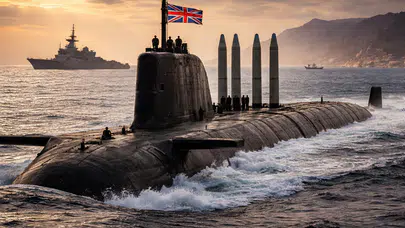 İngiliz denizaltısı Arap Denizi'nde İran'a saldırı kapasitesi sağladı