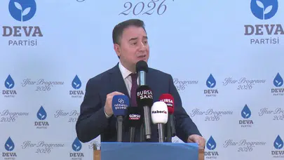 Ali Babacan: "DEVA Partisi’nde bayrak yere düşmez"