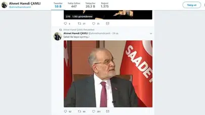 'Sahte Yeliz' Karamollaoğlu'nun sakalına taktı!