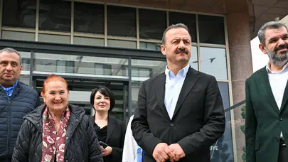 Sabahat Akkiraz, Anahtar Parti Genel Başkanı Yavuz Ağıralioğlu'nu ziyaret etti