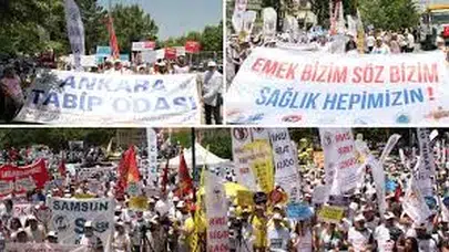 Tabip odaları ve emek örgütlerinden meslek hastalıkları hastanelerinin kapatılmasına tepki: "Ant olsun ki o hastaneleri tekrar kuracağız, daha güçlü kuracağız"