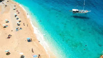 Kaputaş Plajı Avrupa’nın en iyi plajları listesinde ilk 10’a girdi