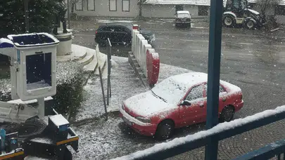 İzmir’de Mayıs Ayında Kar Sürprizi: Ödemiş’in Yüksek Kesimleri Beyaza Büründü