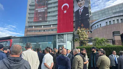CHP Genel Merkezi önünde gerginlik