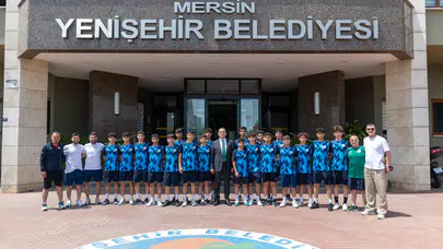 Yenişehir Belediyesi U-15 Takımı Türkiye Şampiyonası İçin Konya’ya Uğurlandı