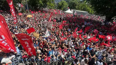 Özgür Özel’in Ankara’daki bayramlaşma programı öncesi Güvenpark doldu
