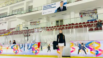 13 yaşındaki Doğa Güner’den buz pistinde büyük gurur: 25 günde üç uluslararası madalya