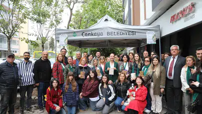 Çankaya'da Şiddet Mağduru Kadınlar ve Çocuklar İçin Fidan Dikimi Etkinliği Gerçekleştirildi
