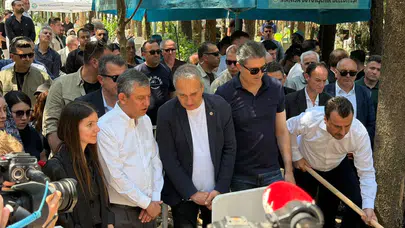 Özgür Özel’in amcası Necati Özel son yolculuğuna uğurlandı