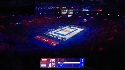 Arjantin-Polonya maçında rekor kırıldı: İlk set 50-48 bitti