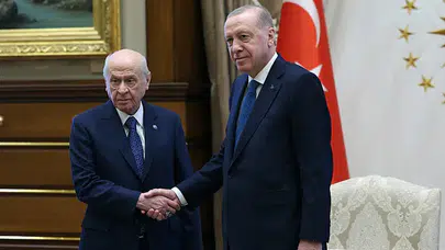 Beştepe'de kritik Erdoğan - Bahçeli görüşmesi sona erdi