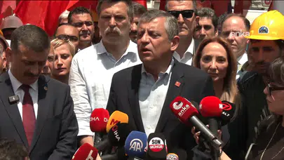 Özgür Özel, Doruk Madencilik işçilerine destek vererek verilen sözlerin tutulmadığını vurguladı