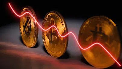 Bitcoin'de 8 aylık düşüş alarmı! Kripto para piyasasında 1 trilyon doları aşan kayıp