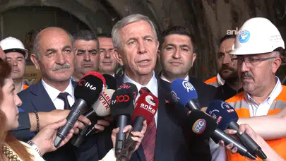 Mansur Yavaş, Mamak Metro İnşaatı Açıklaması: "Seçim Öncesi Bitiririz"
