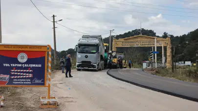 Muğla Büyükşehir Belediyesi 7 Şantiyeyle Yol Çalışmalarını Sürdürüyor