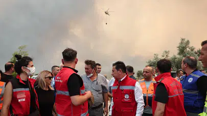 Muğla Seydikemer'deki Orman Yangınına Büyükşehir Belediyesi'nden Yoğun Müdahale Devam Ediyor