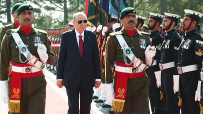 Cumhurbaşkanı Erdoğan Pakistan'da