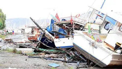 Bodrum'da şok görüntü! Kandilli açıkladı: Tsunami...