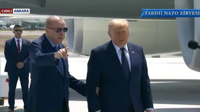 Trump Ankara’da: Erdoğan ile kritik görüşme öncesi başkentte NATO trafiği zirveye çıktı