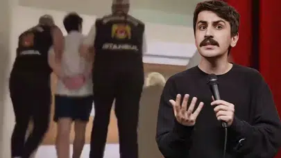 TBB Başkanı Erinç Sağkan, tutuklu komedyen Deniz Göktaş'ı ziyaret etti