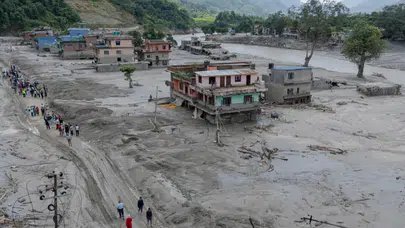 Nepal-Tibet sınırında sel felaketi: 626 ölü, 2 bin 426 kayıp!