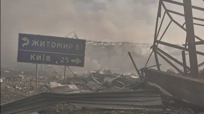 Rusya, Kiev'deki lojistik merkezlerine vurdu; 28 kişi hayatını kaybetti