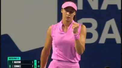 Zeynep Sönmez Toronto’da kazandı: Rebecca Marino’yu 2-0 yenerek ikinci tura çıktı