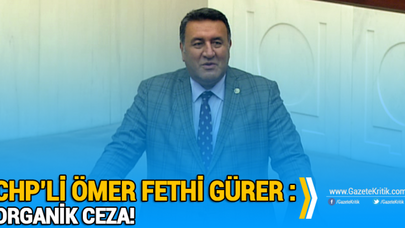 ORGANİK CEZA!
