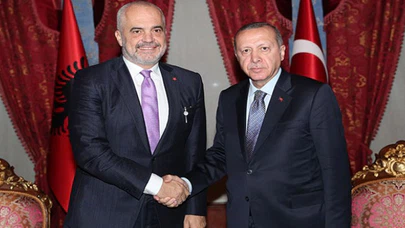 Erdoğan Arnavutluk Başbakanı'nı kabul etti