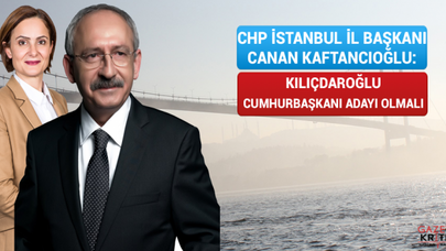 Canan Kaftancıoğlu : Kemal Kılıçdaroğlu Cumhurbaşkanı Adayı Olmalı!