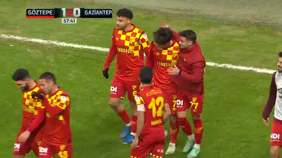 Göztepe Gaziantep FK maçını 1-0 kazandı