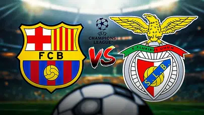 Barcelona -Benfica maçı muhtemel ilk 11'leri beli oldu! Barcelona -Benfica maçı ne saat kaçta, hangi kanalda?