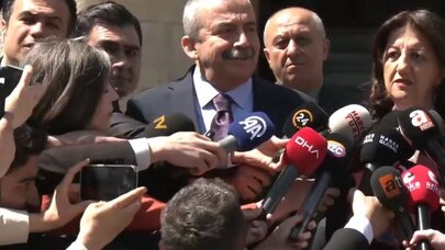 DEM Parti Heyeti Erdoğan’la Görüşüyor: “Barışa Vesile Olsun”