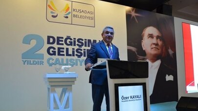 2. YIL SUNUMUNDA KUŞADALILARDAN BAŞKAN KAYALI'YA BÜYÜK DESTEK