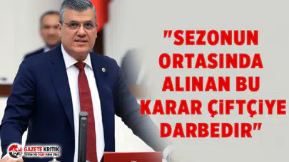 Ayhan Barut'tan su kullanım hizmet bedeli kararına tepki