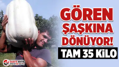Gören şaşkına dönüyor! Tam 35 kilo